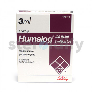 HUMALOG 100IU CART